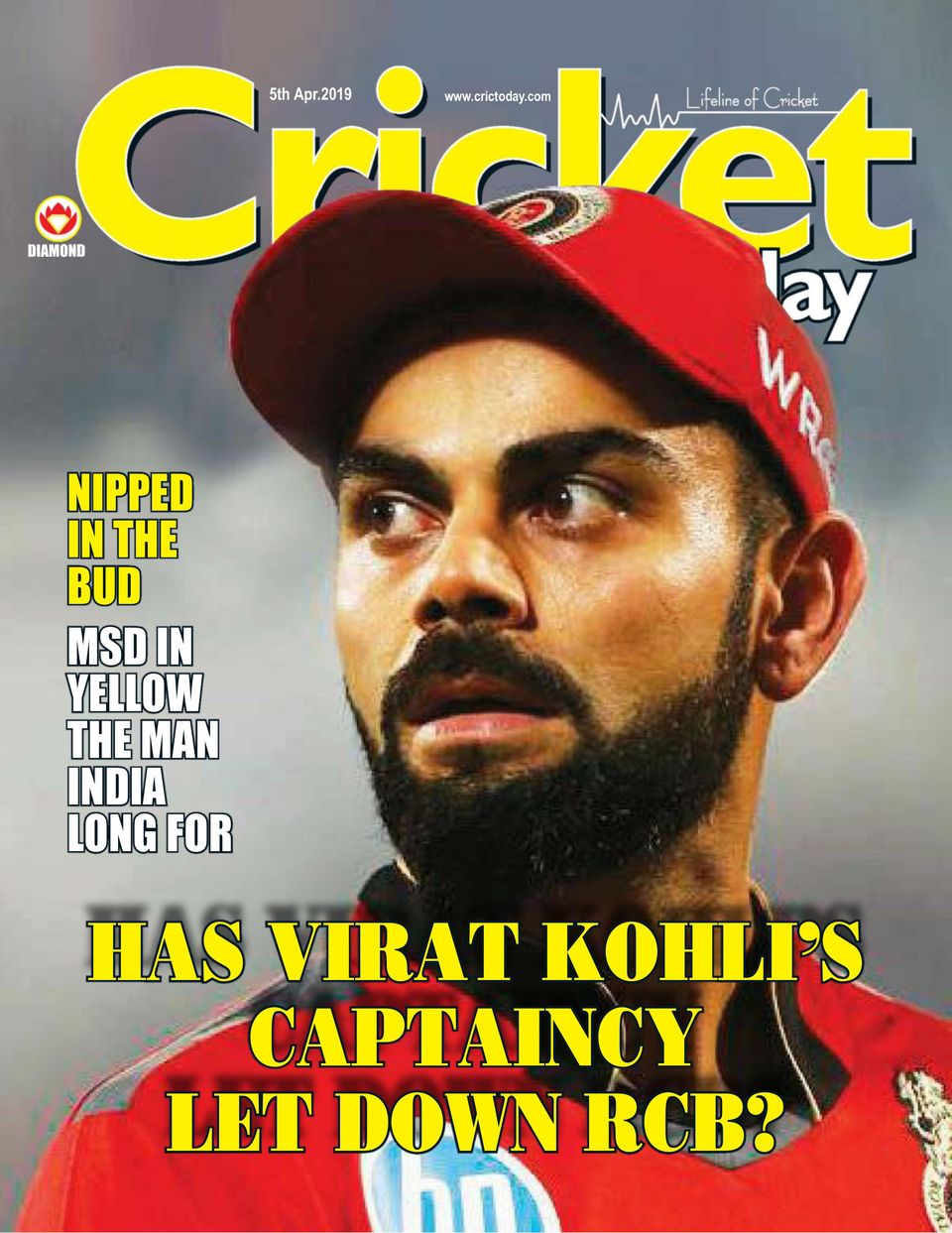 Cricket TodayApril 5, 2019 Magazine Get your Digital Subscription